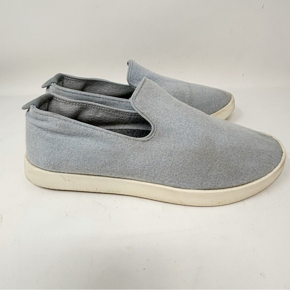 Allbirds Gray/Blue Slip-On Sneakers - Picture 2 of 8